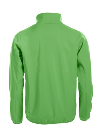 Basic Softshell Jas groen BORDUREN