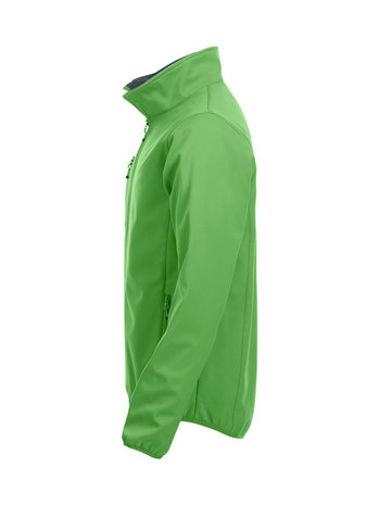 Basic Softshell Jas groen BORDUREN