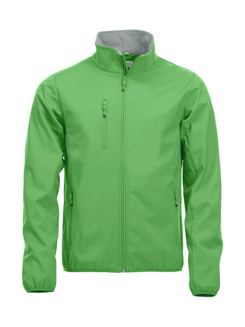 Softshell jas groen