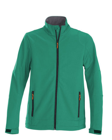 Trial Softshell jas fris groen