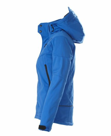 Skeleton Softshell winter Jas Dames oceaan blauw BORDUREN