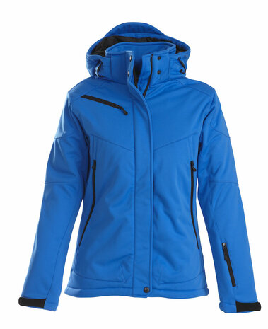 Skeleton blauwe softshell jas  dames