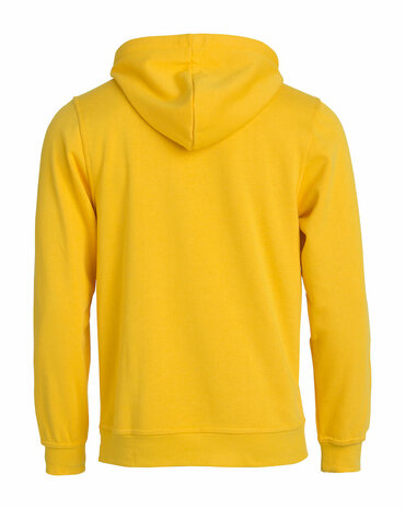 CLIQUE 021031 Basic Hoodie BEDRUKKEN lemon