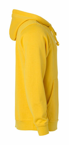 CLIQUE 021031 Basic Hoodie BEDRUKKEN lemon