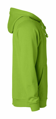 CLIQUE 021031 Basic Hoodie BEDRUKKEN LICHT GROEN