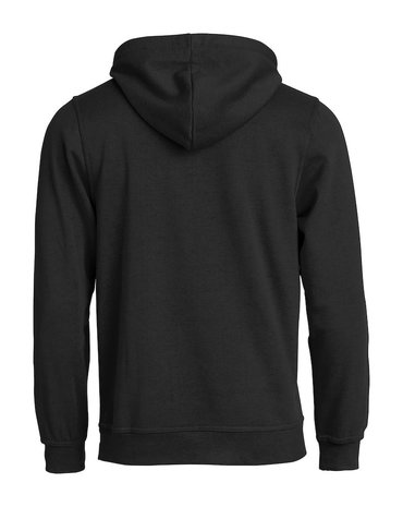 CLIQUE 021031 Basic Hoodie ZWART BORDUREN