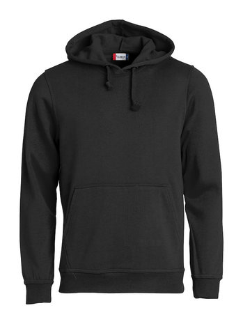 CLIQUE 021031 Basic Hoodie ZWART BORDUREN