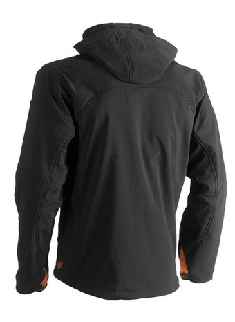 23MJC0902 HEROCK POSEIDON SOFTSHELL JAS ZWART BORDUREN